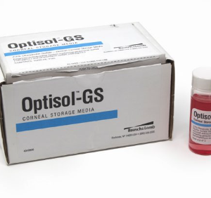 Preservador de córnea, que contiene: dextrán y sulfato de gentamicina. Frasco con 20 mL.